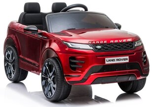 Vienvietis vaikiškas elektromobilis Range Rover Evoque, raudonas kaina ir informacija | Elektromobiliai vaikams | pigu.lt