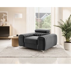 Кресло  Laurence, серый цвет цена и информация | Кресла в гостиную | pigu.lt