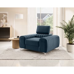 Кресло  Laurence, синий цвет цена и информация | Кресла в гостиную | pigu.lt