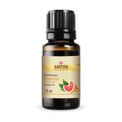 Масло эфирное Sattva Ayurveda, грейпфрут, 10 мл цена и информация | Эфирные, косметические масла, гидролаты | pigu.lt