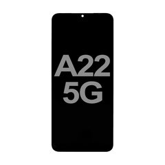 LCD Display for Samsung Galaxy A22 5G black Premium Quality цена и информация | Запчасти для телефонов и инструменты для их ремонта | pigu.lt