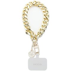 Guess GUOUCBMC4MP Universal Big Hand Strap różowy|pink Acrylic 4G Charm цена и информация | Держатели для телефонов | pigu.lt