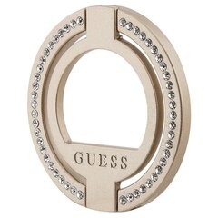 Guess MagSafe Ring stand GUMRSALDGD złoty|gold Rhinestone цена и информация | Держатели для телефонов | pigu.lt