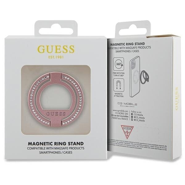 Guess Mag Ring Stand kaina ir informacija | Telefono laikikliai | pigu.lt