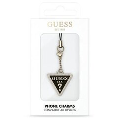 Guess zawieszka GUCPMTDCK Phone Strap Triangle Diamond Charm with Rhinestones цена и информация | Держатели для телефонов | pigu.lt