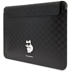 Karl Lagerfeld Sleeve KLCS14SAKHPCK 14" czarny|black Saffiano Monogram Choupette цена и информация | Рюкзаки, сумки, чехлы для компьютеров | pigu.lt