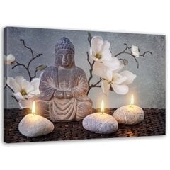 Reprodukcija Buda ir žvakės kaina ir informacija | Reprodukcijos, paveikslai | pigu.lt