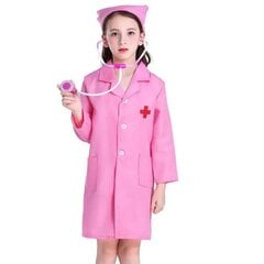 Kostiumas mergaitėms Slaugytoja, 2 dalių kaina ir informacija | Karnavaliniai kostiumai | pigu.lt