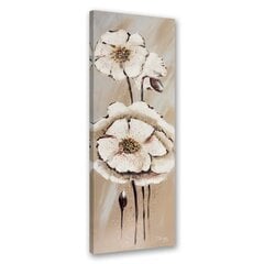 Reprodukcija Baltos dažytos gėlės kaina ir informacija | Reprodukcijos, paveikslai | pigu.lt