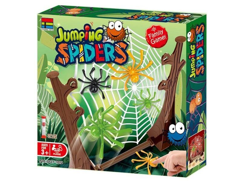 Stalo žaidimas Voratinklis ir šokinėjantys vorai kaina ir informacija | Stalo žaidimai, galvosūkiai | pigu.lt