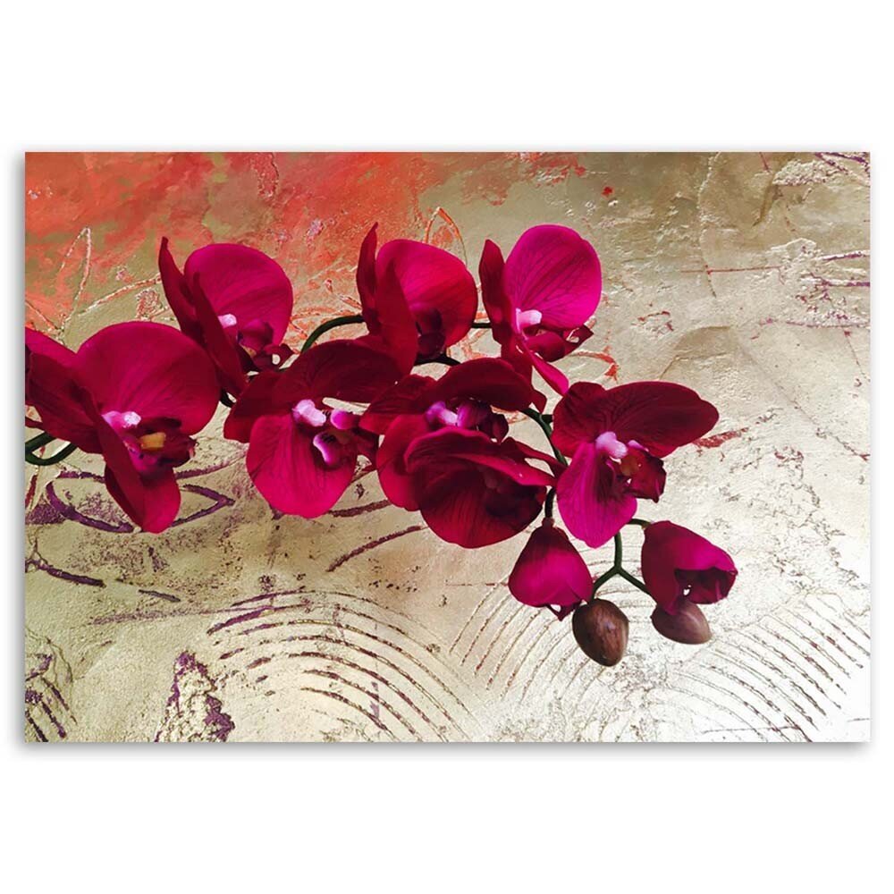 Paveikslas Raudonos orchidėjos kaina ir informacija | Reprodukcijos, paveikslai | pigu.lt