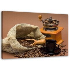 Paveikslas Malūno ir kavos pupelės kaina ir informacija | Reprodukcijos, paveikslai | pigu.lt