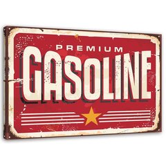 Paveikslas Retro benzinas kaina ir informacija | Reprodukcijos, paveikslai | pigu.lt