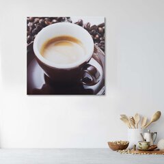 Paveikslas Pusė puodelio kavos kaina ir informacija | Reprodukcijos, paveikslai | pigu.lt