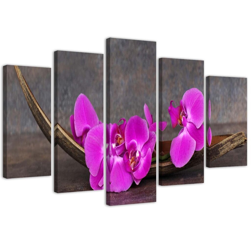 Paveikslas Purpurinės orchidėjos цена и информация | Reprodukcijos, paveikslai | pigu.lt