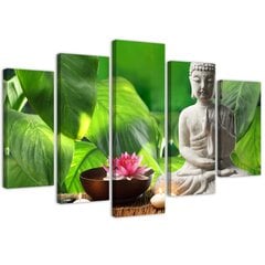 Paveikslas Buda tarp augalų kaina ir informacija | Reprodukcijos, paveikslai | pigu.lt