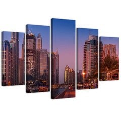 Paveikslas Dubajus vakare kaina ir informacija | Reprodukcijos, paveikslai | pigu.lt