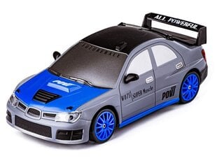 Radijo bangomis valdomas automobilis Drift Car 1:24 2.4GHz 4WD pilkas Subaru цена и информация | Игрушки для мальчиков | pigu.lt