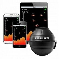 Беспроводной гидролокатор Lucky Laker FF916 Sonar черный цена и информация | Смарттехника и аксессуары | pigu.lt