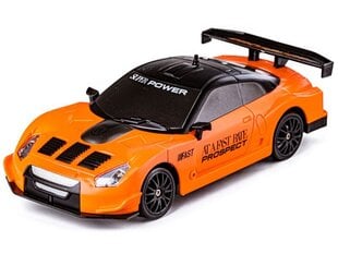 Radijo bangomis valdomas automobilis Drift Car 1:24 2.4GHz 4WD Nissan GT-R kaina ir informacija | Žaislai berniukams | pigu.lt