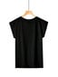 Palaidinė moterims Glo Story Black WPO B0976, juoda kaina ir informacija | Palaidinės, marškiniai moterims | pigu.lt