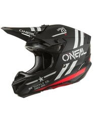 O'NEAL 5SRS POLYACRYLITE HELMET SQUADRON krosinis šalmas, juodas kaina ir informacija | Moto šalmai | pigu.lt