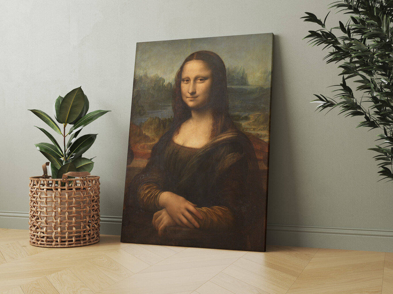 Reprodukcija Mona Liza kaina ir informacija | Reprodukcijos, paveikslai | pigu.lt