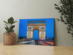 20x30 см Триумфальная арка. Вечер в Париже цена и информация | Репродукции, картины | pigu.lt