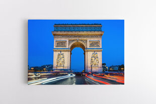 20x30 см Триумфальная арка. Вечер в Париже цена и информация | Репродукции, картины | pigu.lt