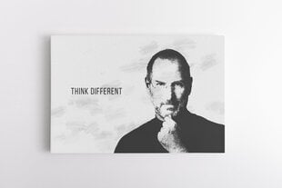 Репродукция Думай иначе (Think different) - Steve Jobs 100x150 см цена и информация | Репродукции, картины | pigu.lt