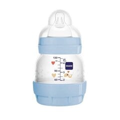 Buteliukas su antikolikine apsauga MAM Baby, 0 mėn+, 130ml, цена и информация | Бутылочки и аксессуары | pigu.lt