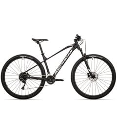 Kalnų dviratis Rock Machine Manhattan 90-29, 29'', juodas, pilkas kaina ir informacija | Dviračiai | pigu.lt