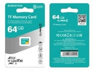 Borofone Memory цена и информация | Карты памяти для телефонов | pigu.lt
