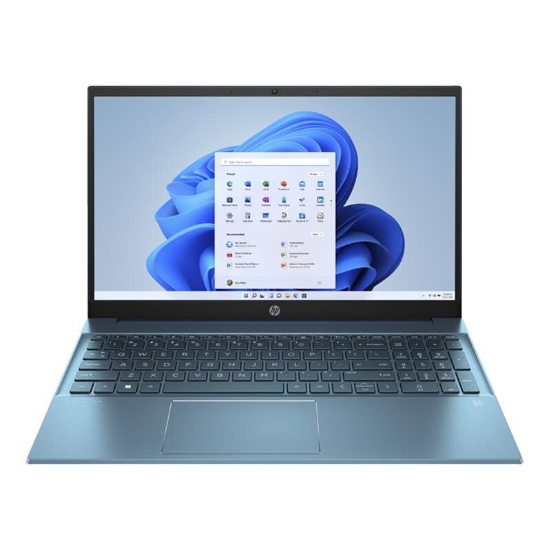 HP Pavilion Laptop 15-eh3002ny, 15.6'', FHD, Ryzen 7, 16 GB, 1 TB, ENG, forest teal - Notebook kaina ir informacija | Nešiojami kompiuteriai | pigu.lt