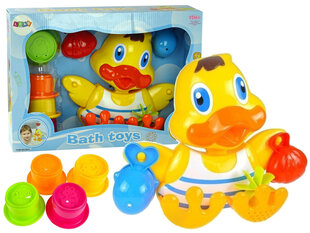 Vonios ančių rinkinys Lean Toys, 5d. kaina ir informacija | Žaislai kūdikiams | pigu.lt