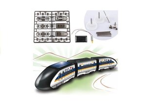 Klijuojamas konstruktorius Traukinys su saulės baterija Lean Toys, kaina ir informacija | Konstruktoriai ir kaladėlės | pigu.lt