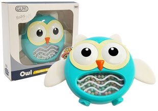 Погремушка-прорезыватель Owl Baby Blue цена и информация | Игрушки для малышей | pigu.lt