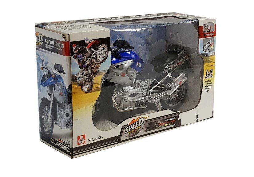 Žaislinis motociklas su garsais ir šviesomis kaina ir informacija | Žaislai berniukams | pigu.lt