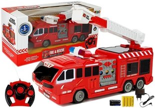 Nuotoliniu būdu valdomas gaisrinės sunkvežimis Lean Toys, 28 cm. kaina ir informacija | Žaislai berniukams | pigu.lt