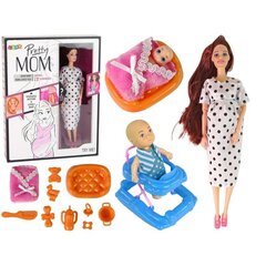 Besilaukianti lėlė su priedais Lean Toys kaina ir informacija | Žaislai mergaitėms | pigu.lt