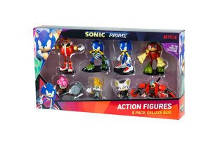 Figūrėlių rinkinys Sonic, 8 vnt., 7,5 cm kaina ir informacija | Žaislai berniukams | pigu.lt