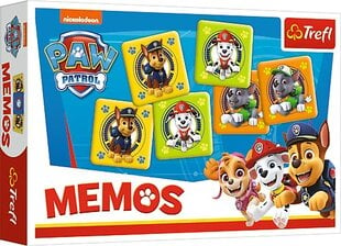 Atminties žaidimas Trefl Paw Patrol (Šuniukai patruliai) kaina ir informacija | Stalo žaidimai, galvosūkiai | pigu.lt