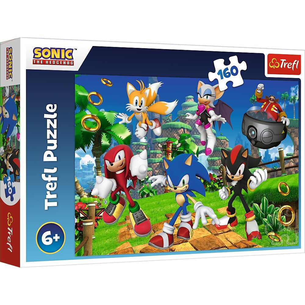 Dėlionė Trefl Sonic, 160 det. цена и информация | Dėlionės (puzzle) | pigu.lt