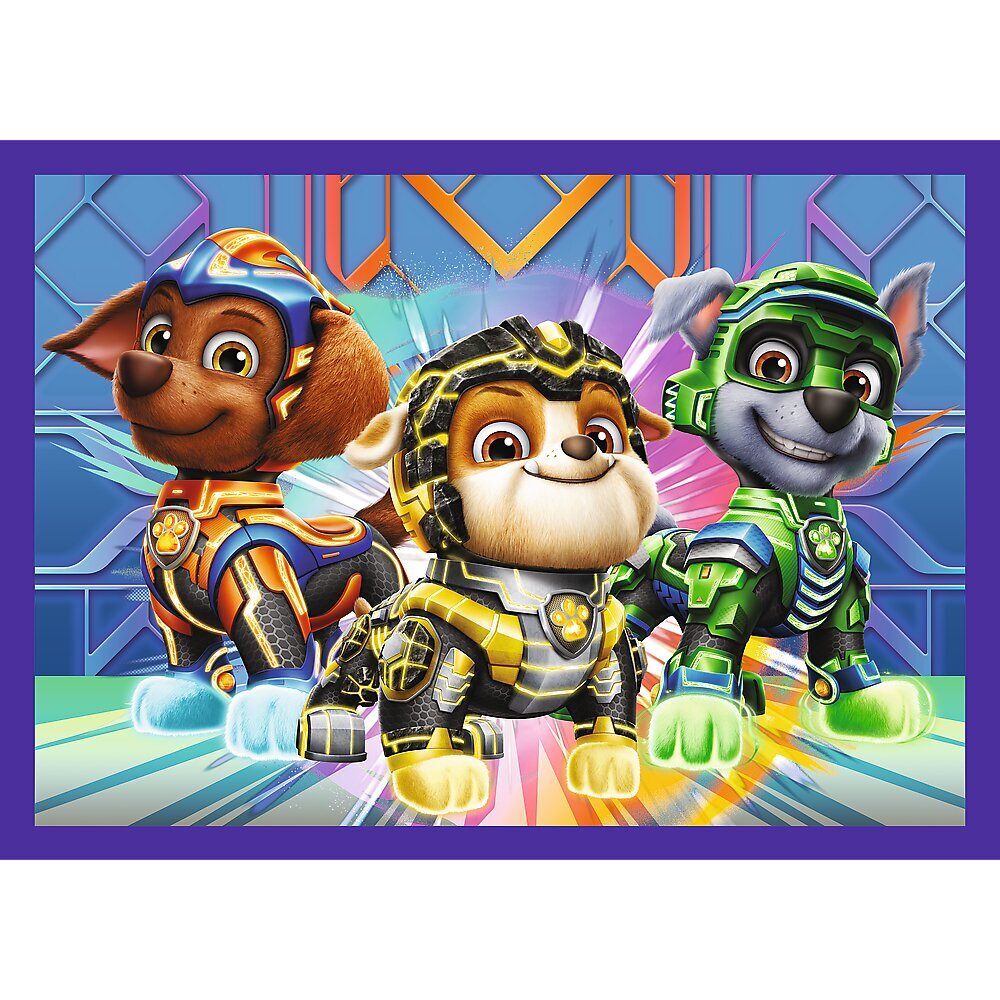 4 dėlionių rinkinys Trefl Paw Patrol ( Šunyčiai Patruliai ) kaina ir informacija | Dėlionės (puzzle) | pigu.lt