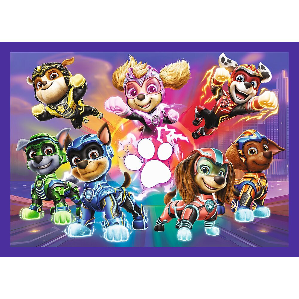 4 dėlionių rinkinys Trefl Paw Patrol ( Šunyčiai Patruliai ) kaina ir informacija | Dėlionės (puzzle) | pigu.lt