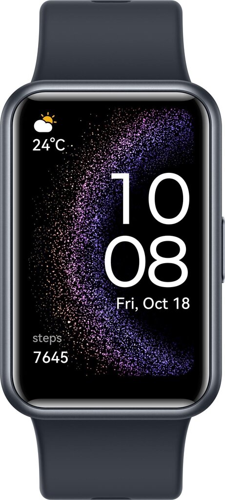 Huawei Watch Fit SE Starry Black цена и информация | Išmanieji laikrodžiai (smartwatch) | pigu.lt