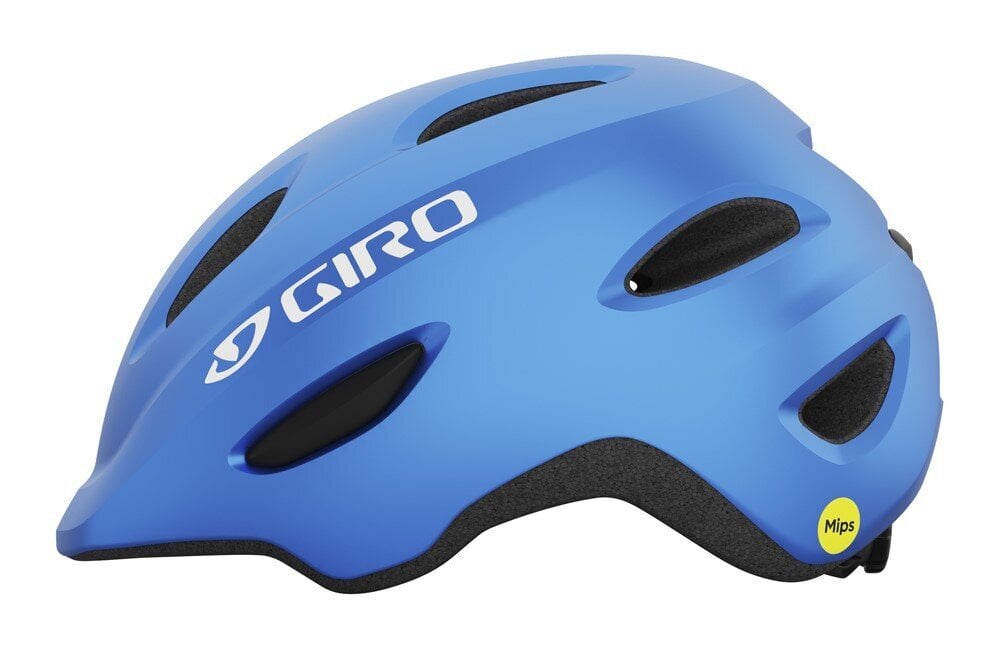 Vaikiškas dviratininko šalmas Giro Scamp Mips, mėlynas kaina ir informacija | Šalmai | pigu.lt