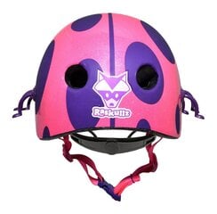 Vaikiškas dviratininko šalmas C-Preme Googly Lady Bug, rožinis цена и информация | Шлемы | pigu.lt