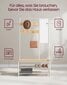 Drabužių pakaba Vasagle, 35 x 98 x 180 cm, balta kaina ir informacija | Drabužių kabyklos | pigu.lt