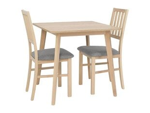 3-х частей столовый комплект BRW Asti, коричневый цена и информация | Комплекты мебели для столовой | pigu.lt